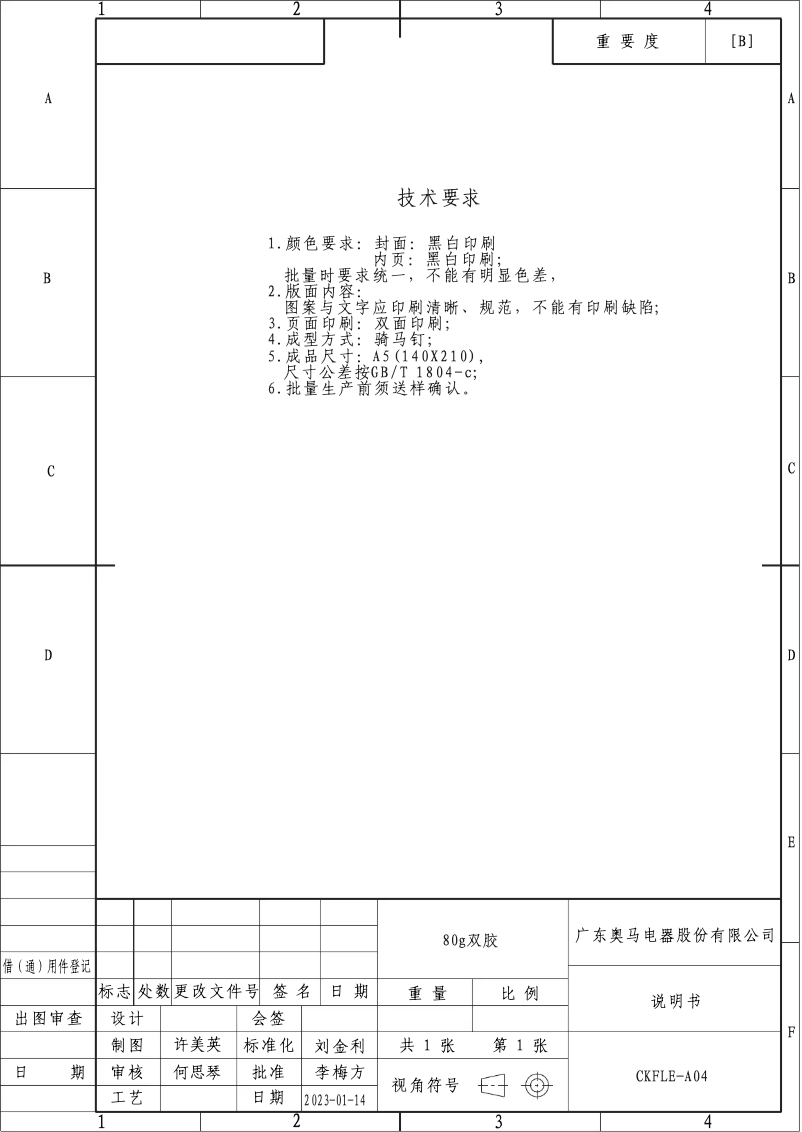 Image de la première page du manuel de l'appareil BREMEN252-NF-040CW