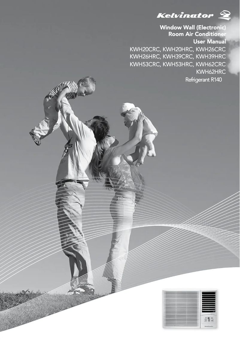 First page image of the manual for KWH53HRC