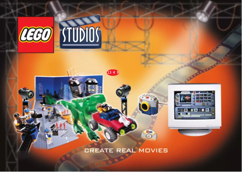 Page n°1 - Manuel utilisateur Lego Explosion Studio 1352