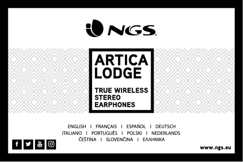 Page n°1 - Manuel utilisateur NGS Artica Lodge