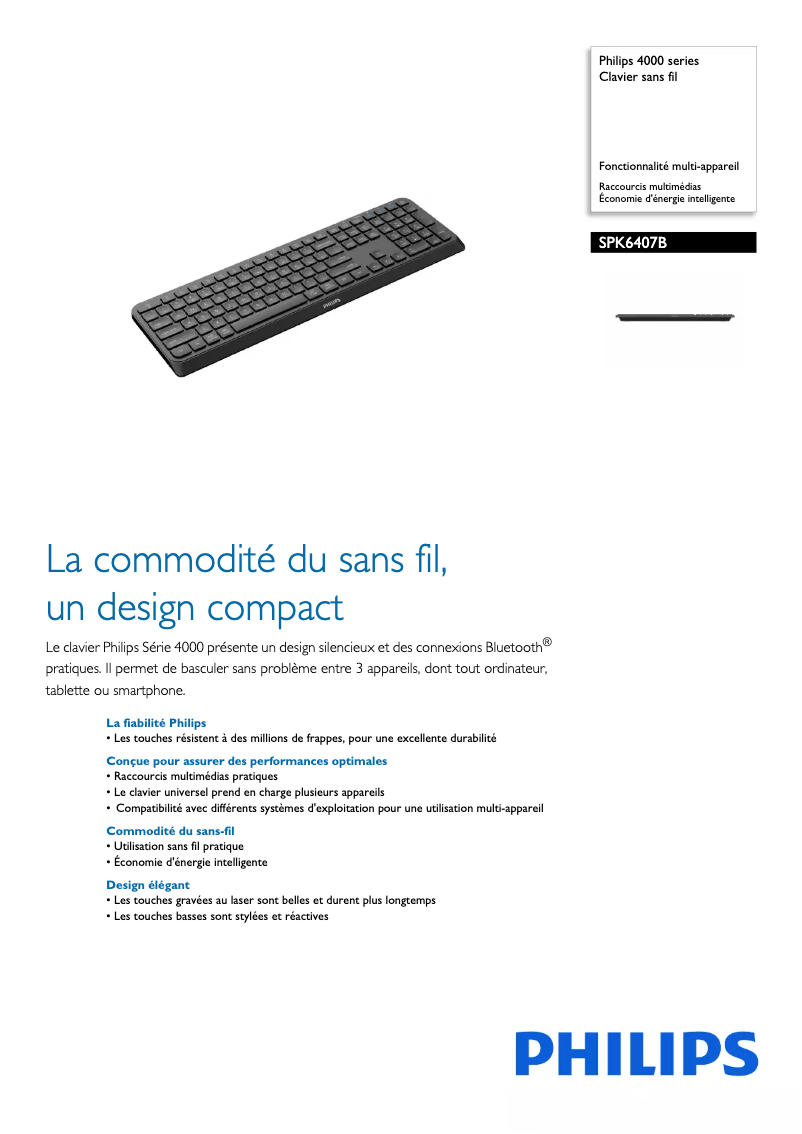 First page image of the manual for SPK6407