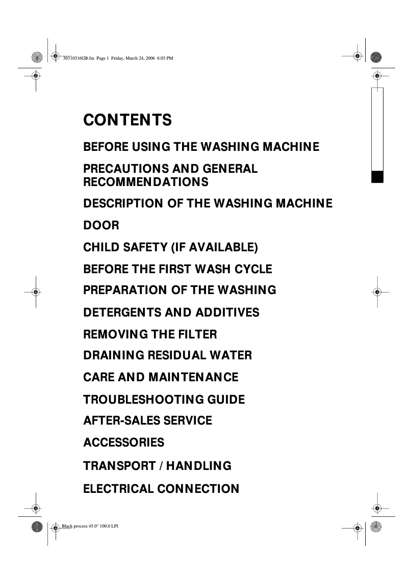 Imagen de la primera página del manual del dispositivo AWO 5446