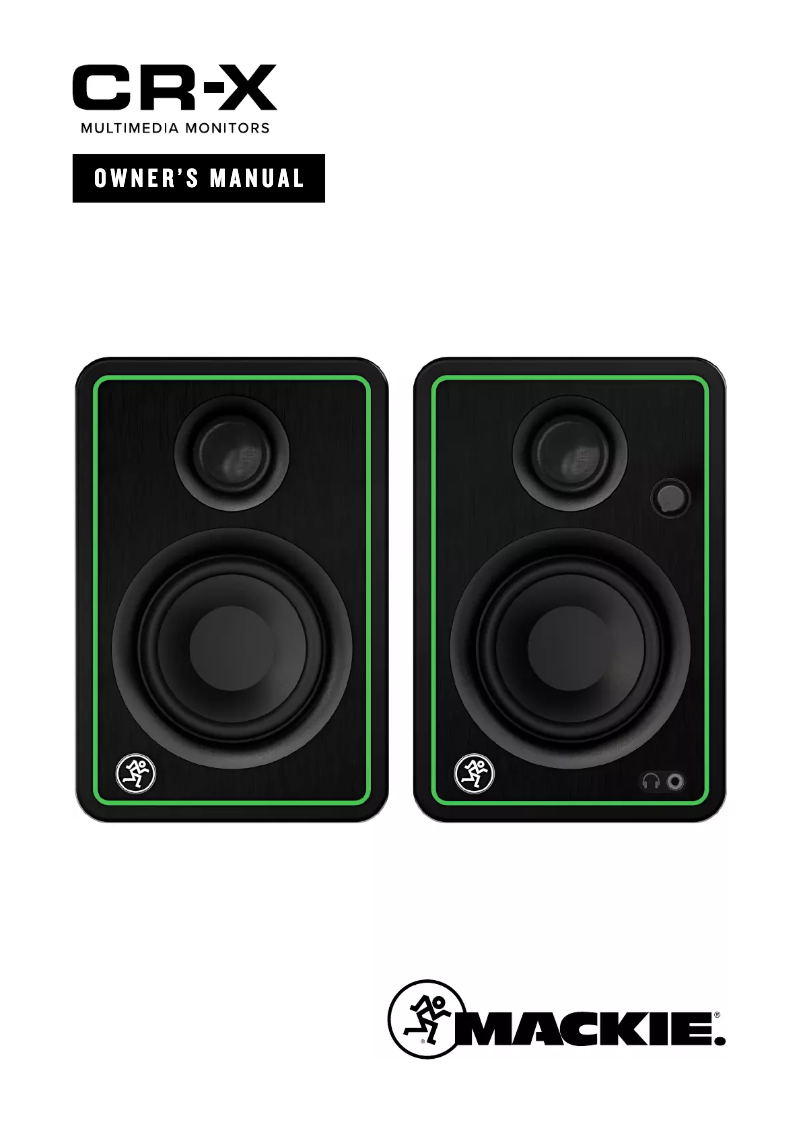 Image de la première page du manuel de l'appareil CR4-X