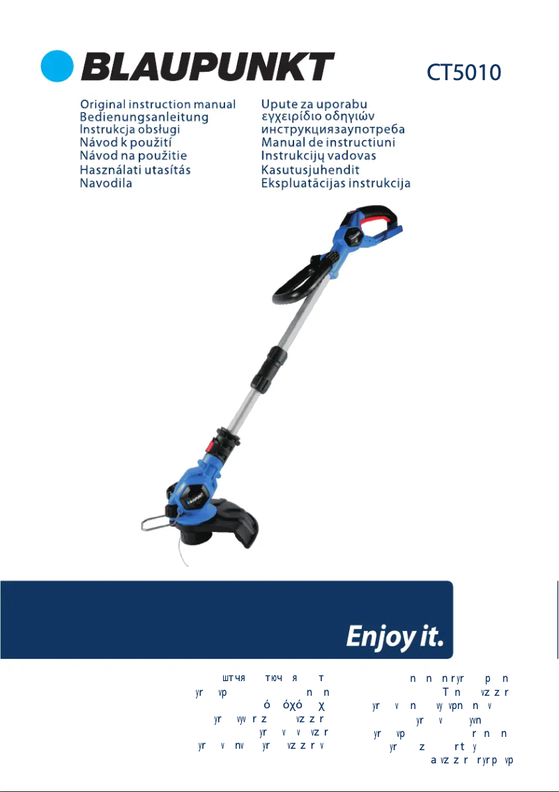 Page n°1 - Manuel utilisateur Blaupunkt CT5010