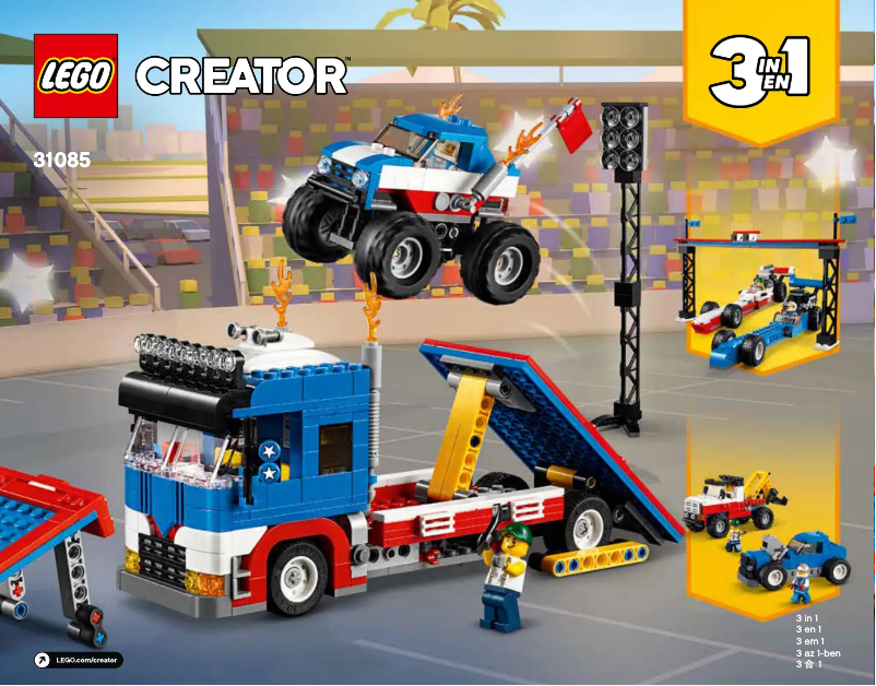 Image de la première page du manuel de l'appareil Creator 31085