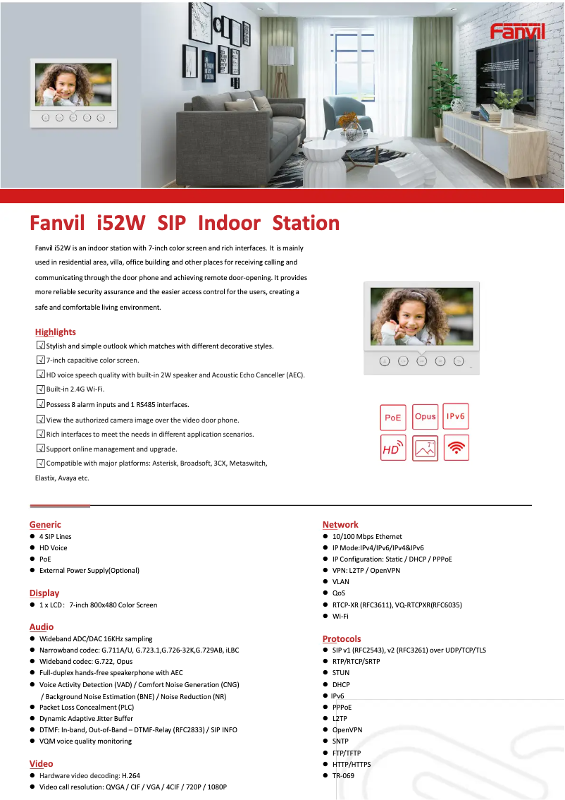Image de la première page du manuel de l'appareil i52W