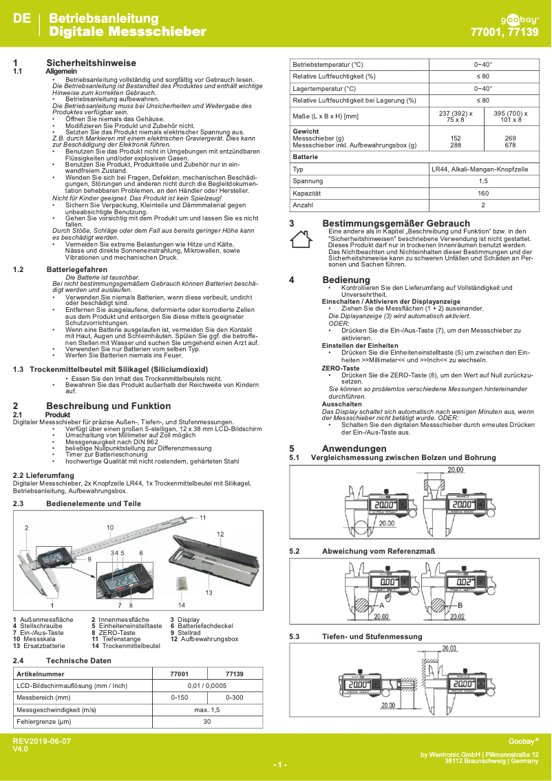 Image de la première page du manuel de l'appareil 77139