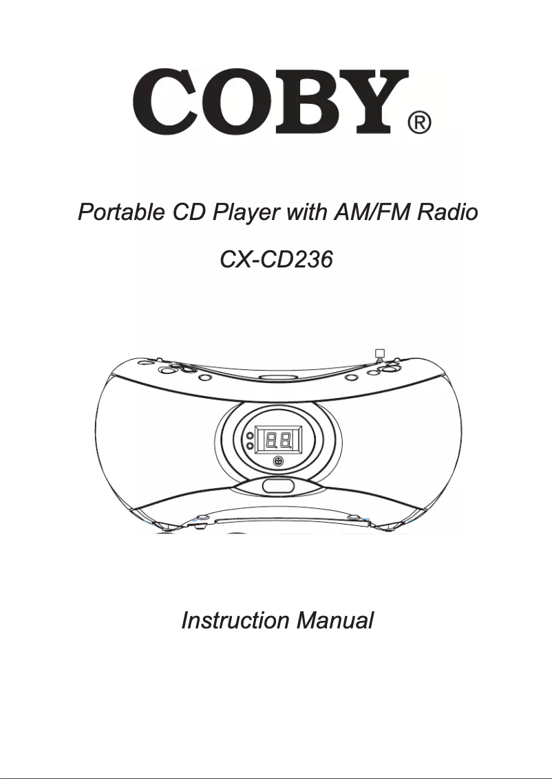 Imagen de la primera página del manual del dispositivo CXCD236