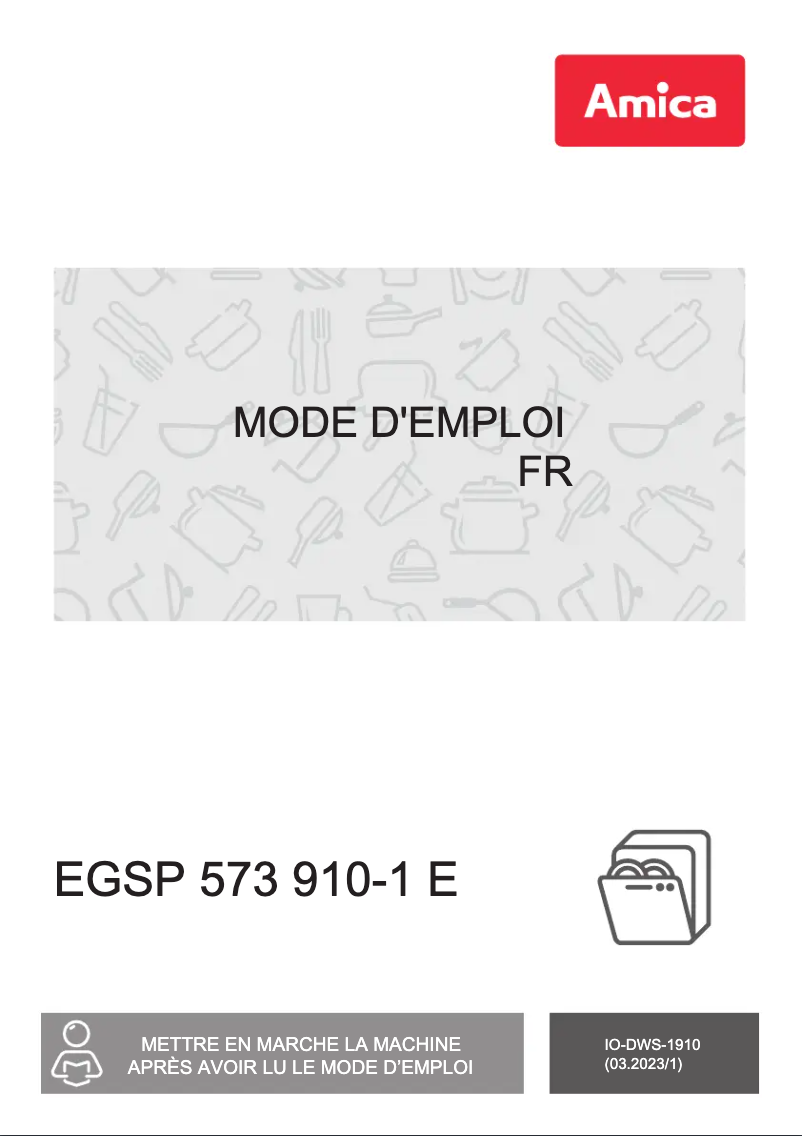 Imagen de la primera página del manual del dispositivo EGSP 573 910-1 E