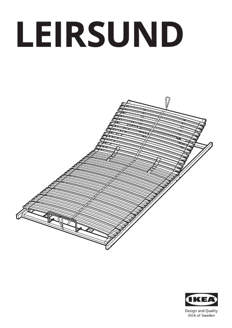 Image de la première page du manuel de l'appareil LEIRSUND 002.783.28