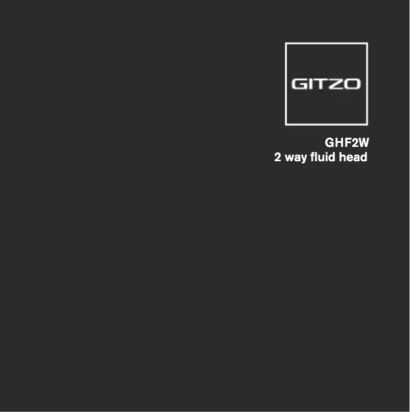 Image de la première page du manuel de l'appareil GHF2W