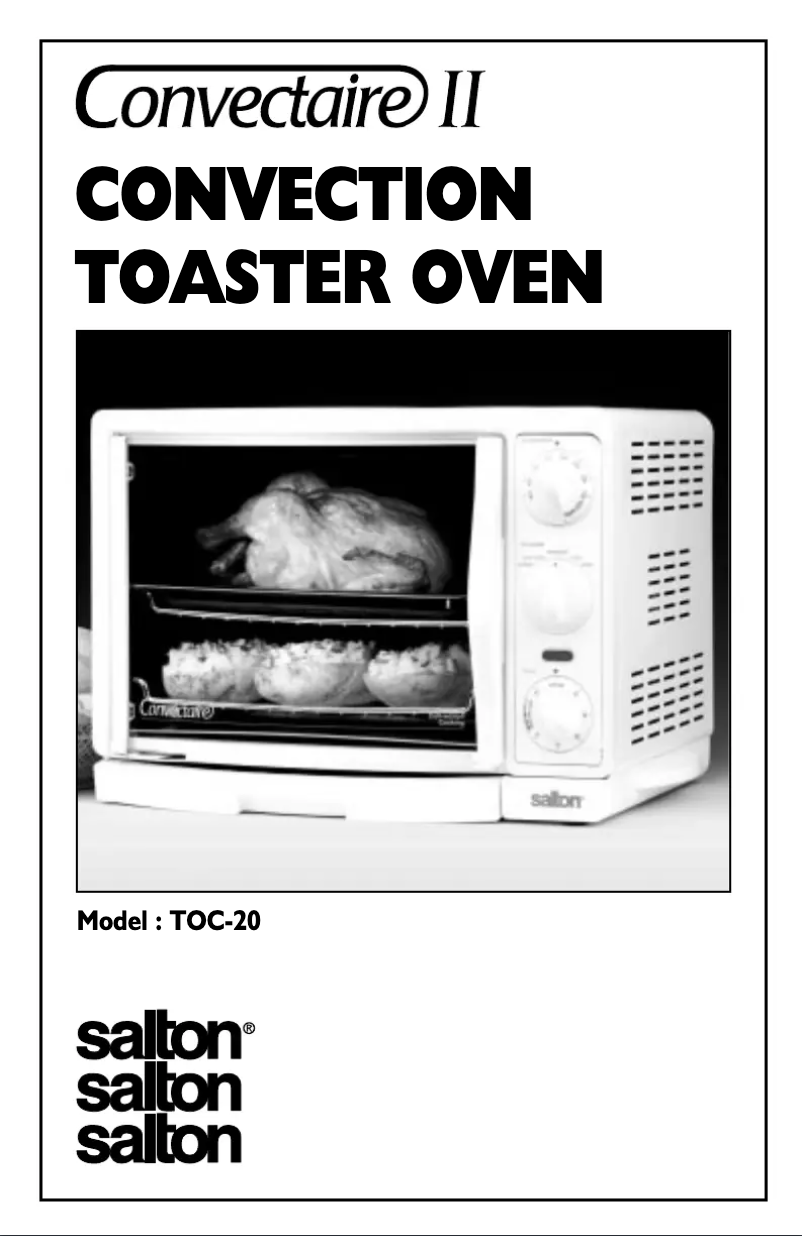 Imagen de la primera página del manual del dispositivo TOC-20