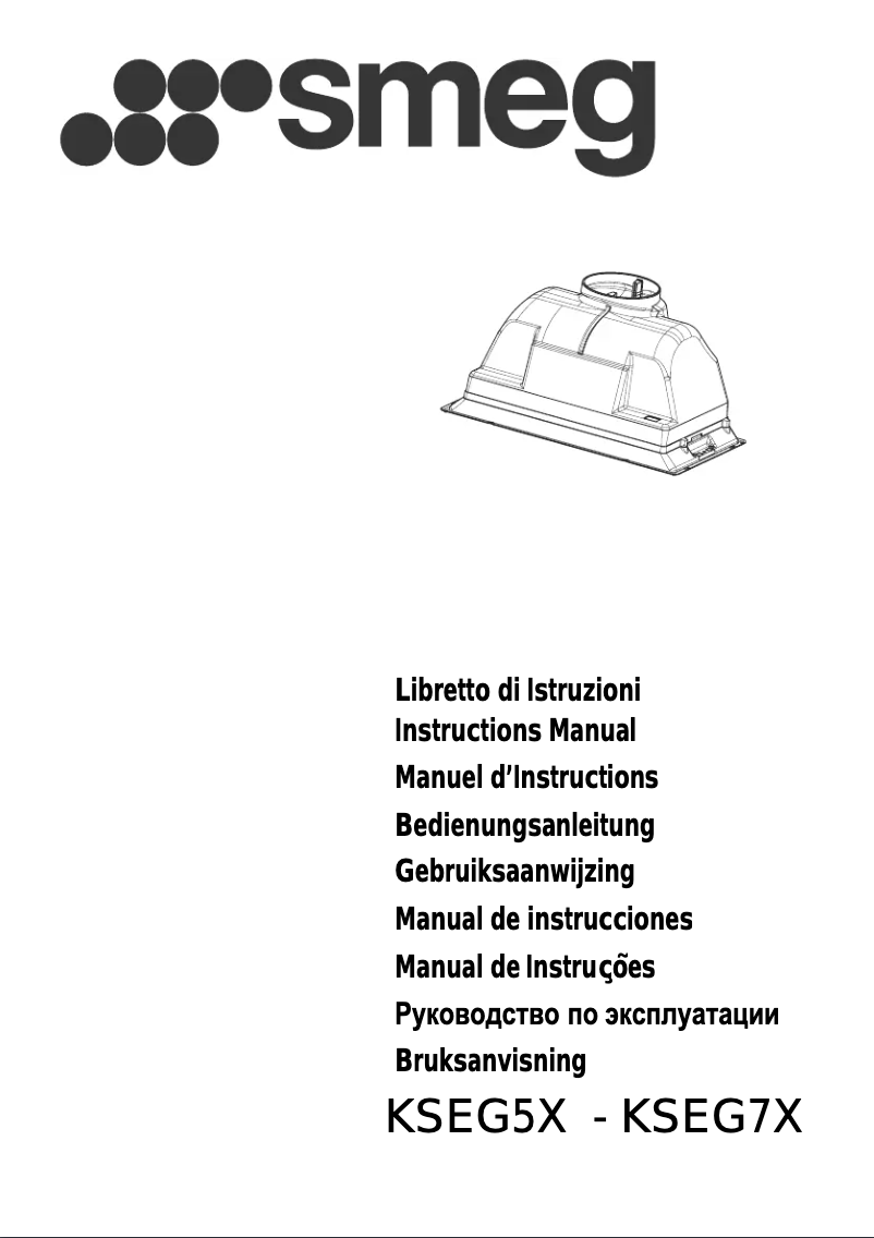 Page n°1 - Manuel utilisateur Smeg KSEG7X