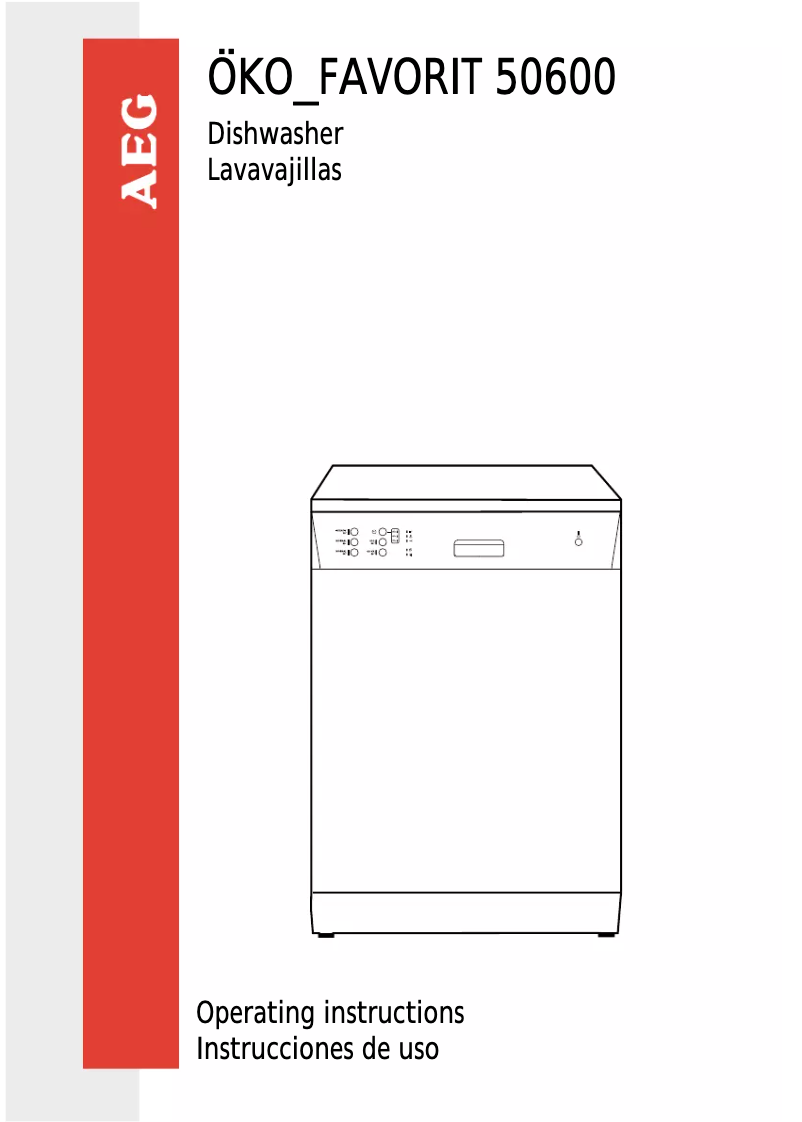 Page 1 de la notice Manuel utilisateur AEG Favorit 50600