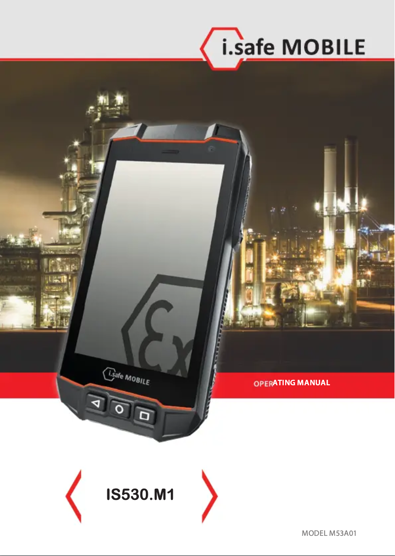 Page n°1 - Manuel utilisateur i.safe Mobile IS530.M1