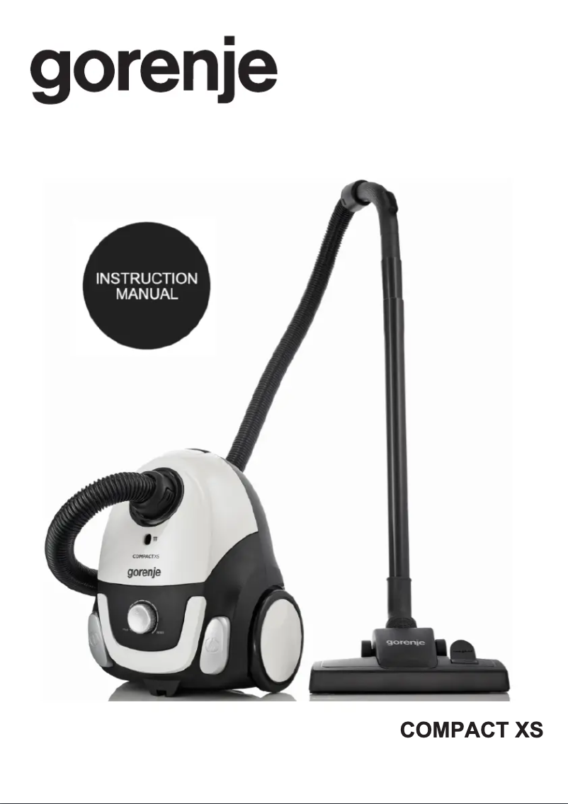 Page 1 de la notice Manuel utilisateur Gorenje VCEA11CXWII