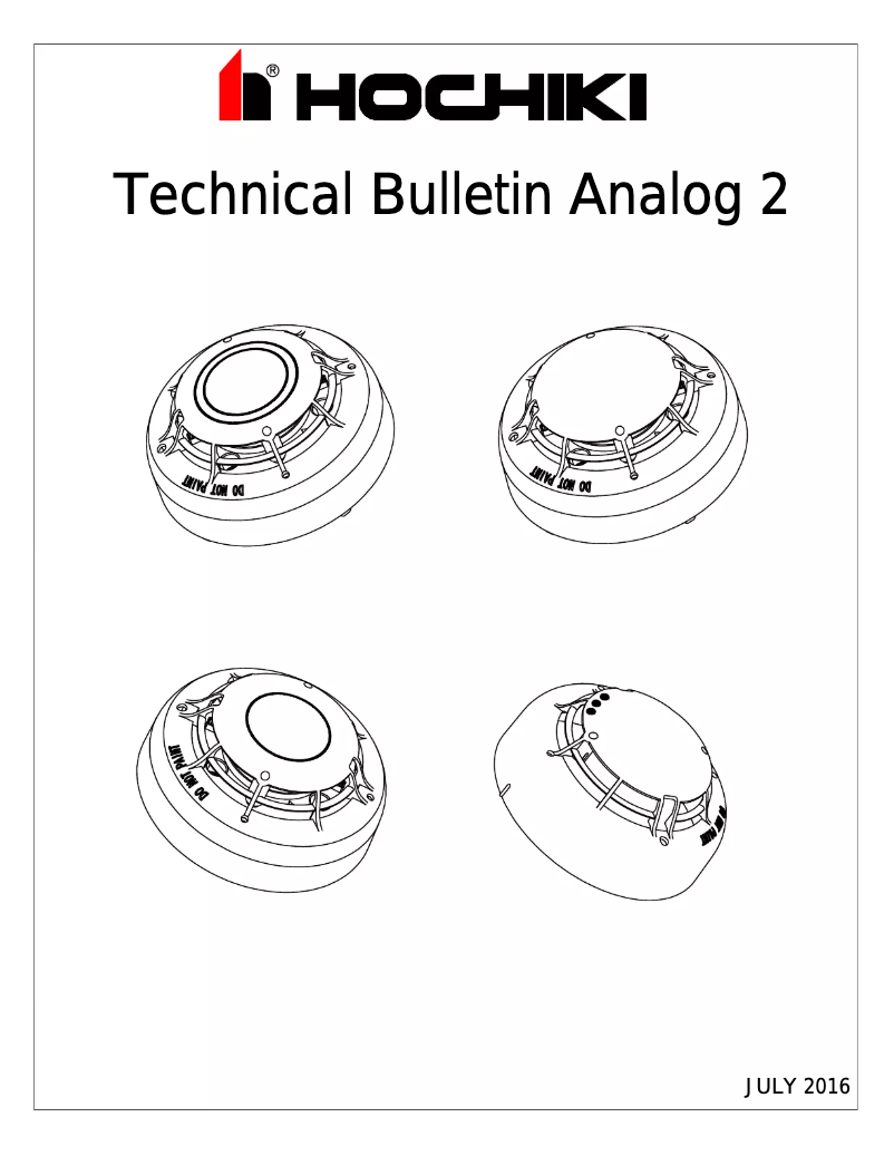 Página 1 del manual Manual de usuario Hochiki ACC-V