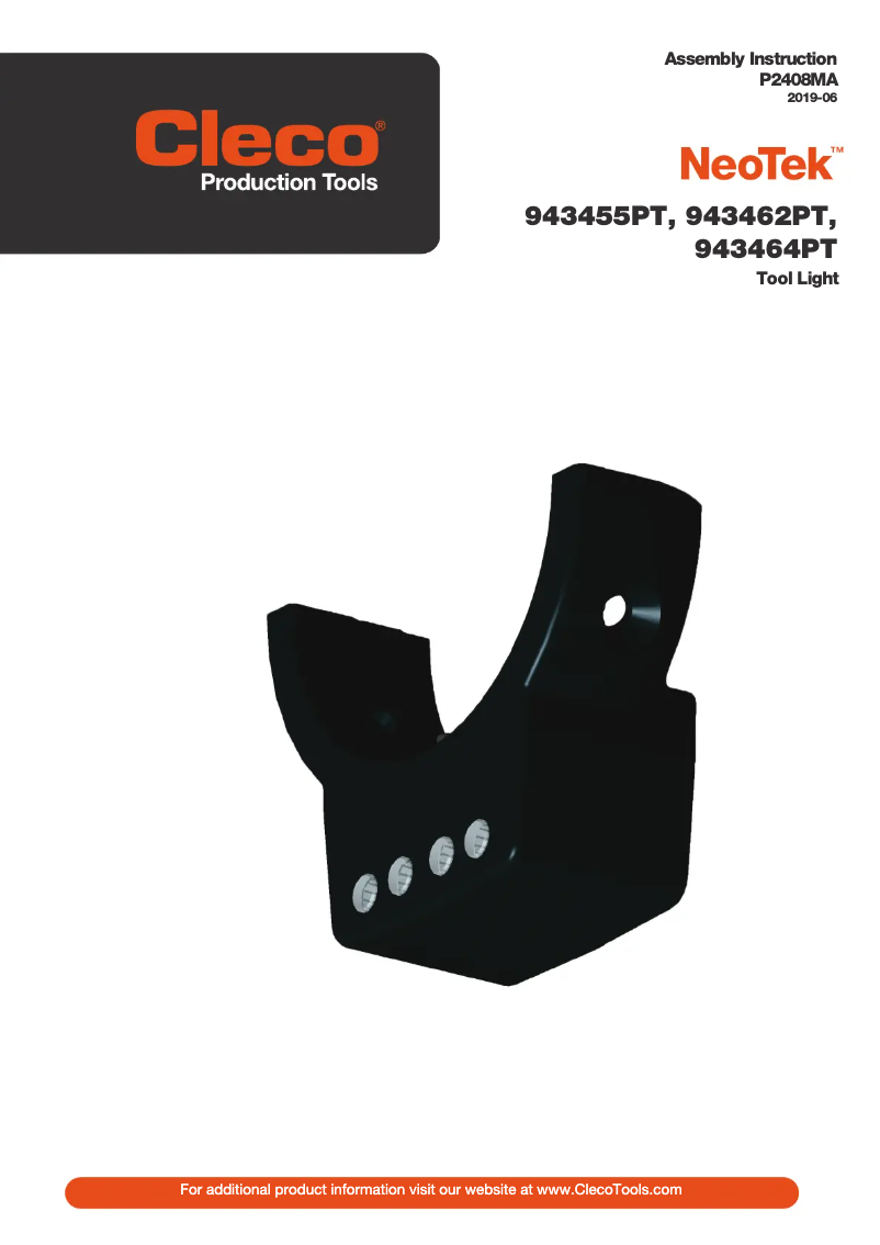 Image de la première page du manuel de l'appareil NeoTek 943464PT