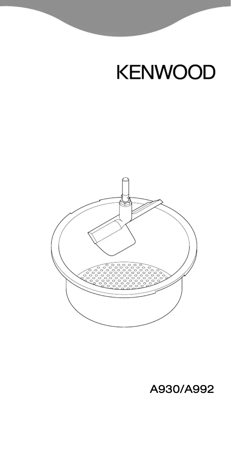 Page 1 de la notice Manuel utilisateur Kenwood AT930A