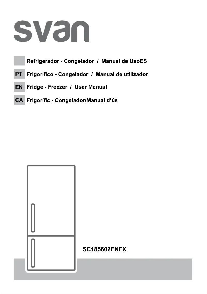 Image de la première page du manuel de l'appareil SC185602ENFX