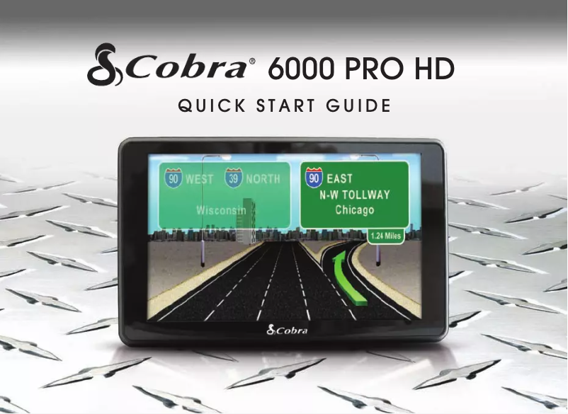 Page n°1 - Manuel utilisateur Cobra 6000 PRO HD