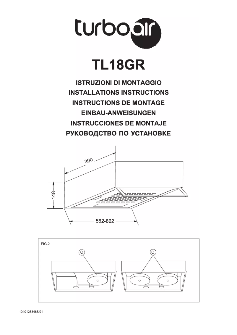 Image de la première page du manuel de l'appareil TL18