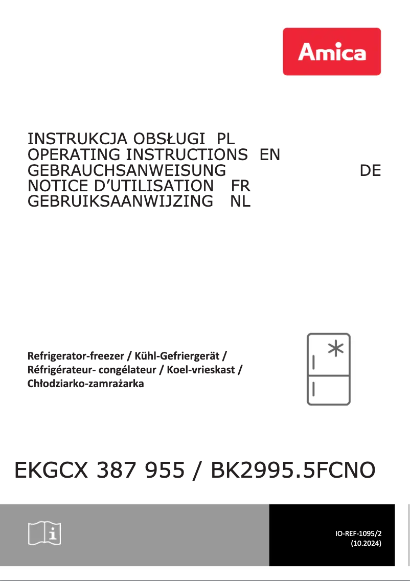 Image de la première page du manuel de l'appareil EKGCX 387 955