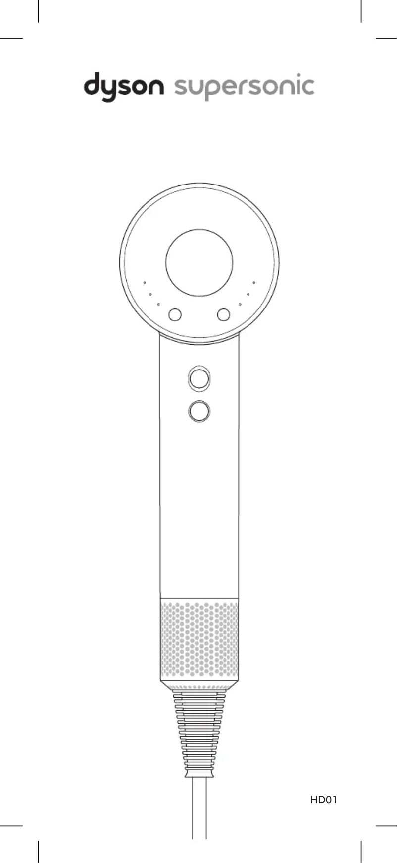 Page n°1 - Manuel utilisateur Dyson Supersonic