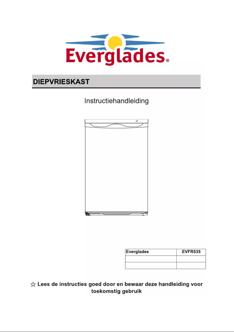Page n°1 - Manuel utilisateur Everglades EVFR535