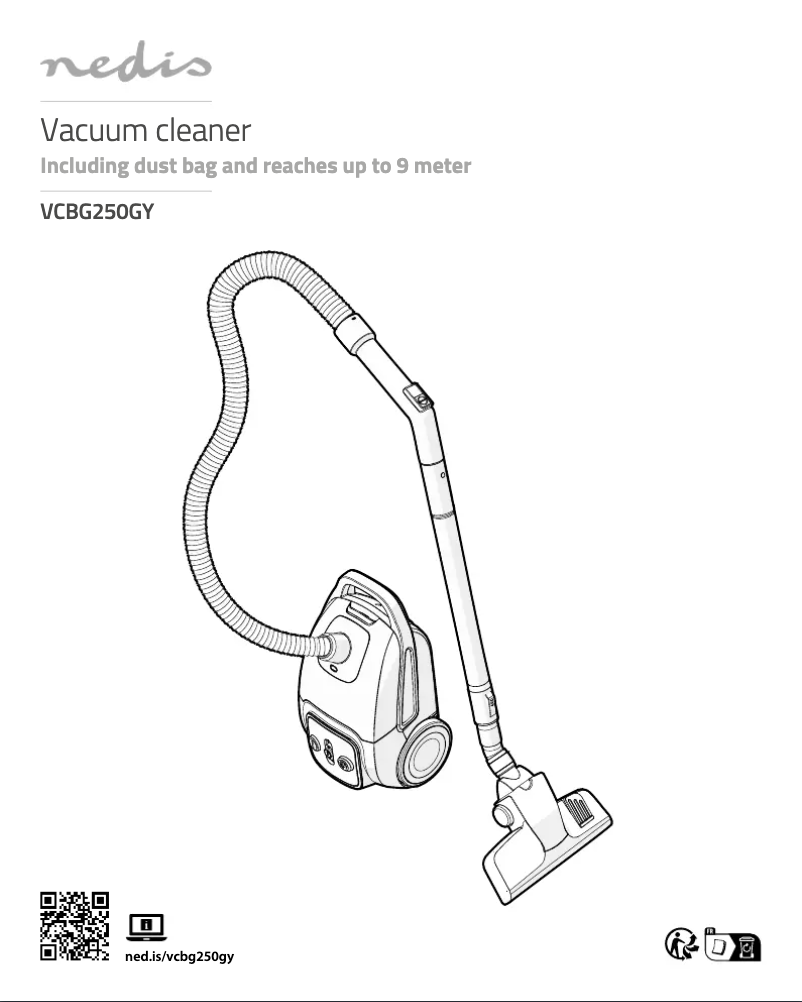 Image de la première page du manuel de l'appareil VCBG250GY
