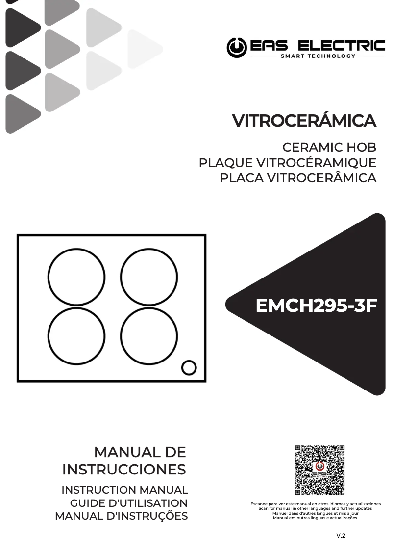 Image de la première page du manuel de l'appareil EMCH295-3F
