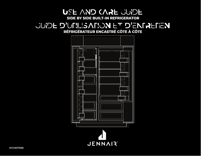 Page 1 de la notice Manuel utilisateur JennAir JBSS42E22L