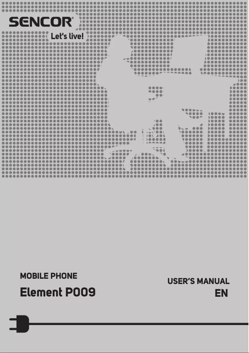 Page n°1 - Manuel utilisateur Sencor Element P009
