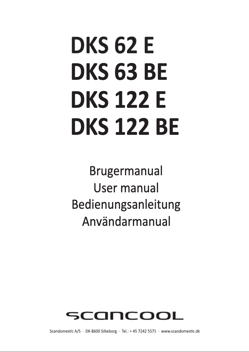 Image de la première page du manuel de l'appareil DKS 122 E
