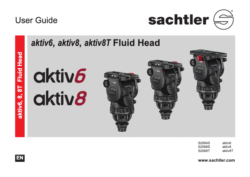 Page n°1 - Manuel utilisateur Sachtler aktiv8T