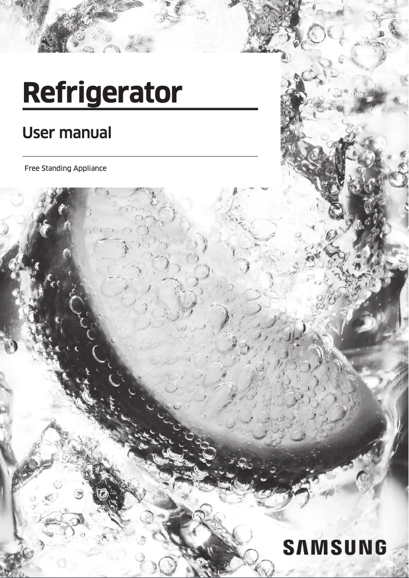 Image de la première page du manuel de l'appareil RS72R5011B4
