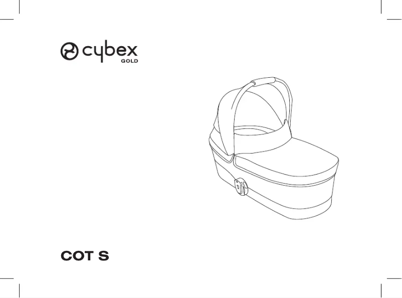 Page n°1 - Manuel utilisateur Cybex Cot S