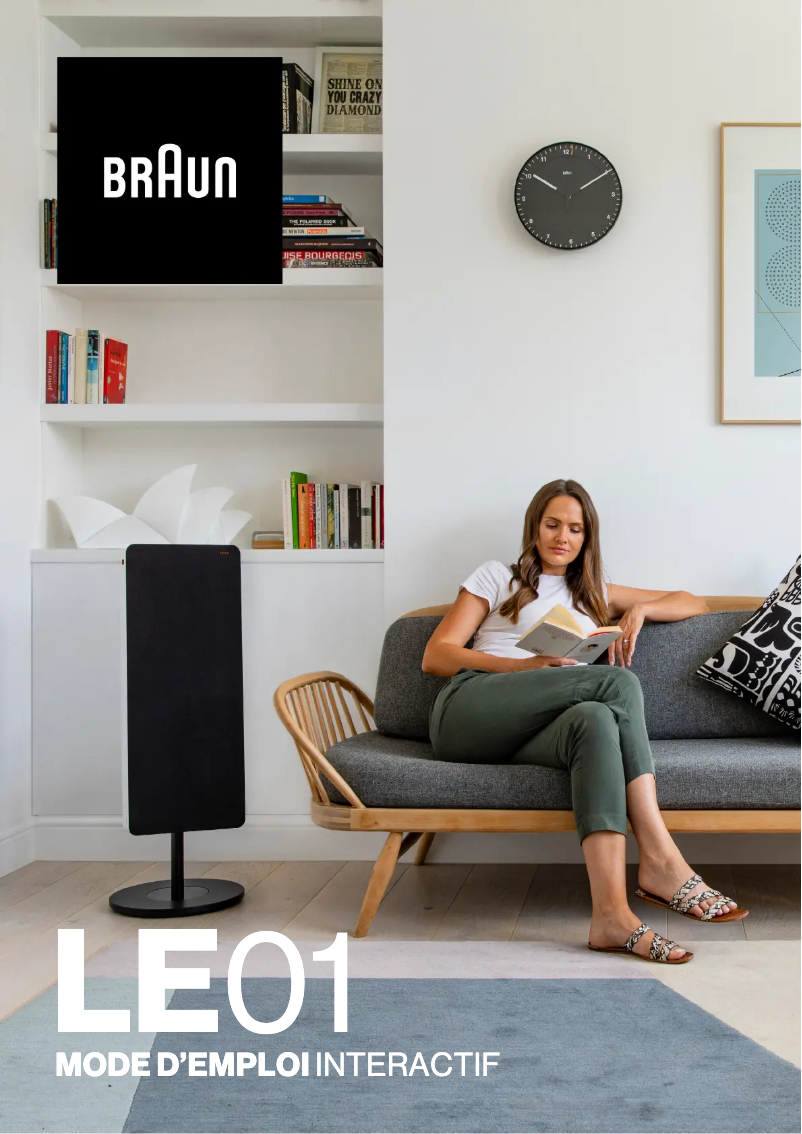 Page n°1 - Manuel utilisateur Braun LE01