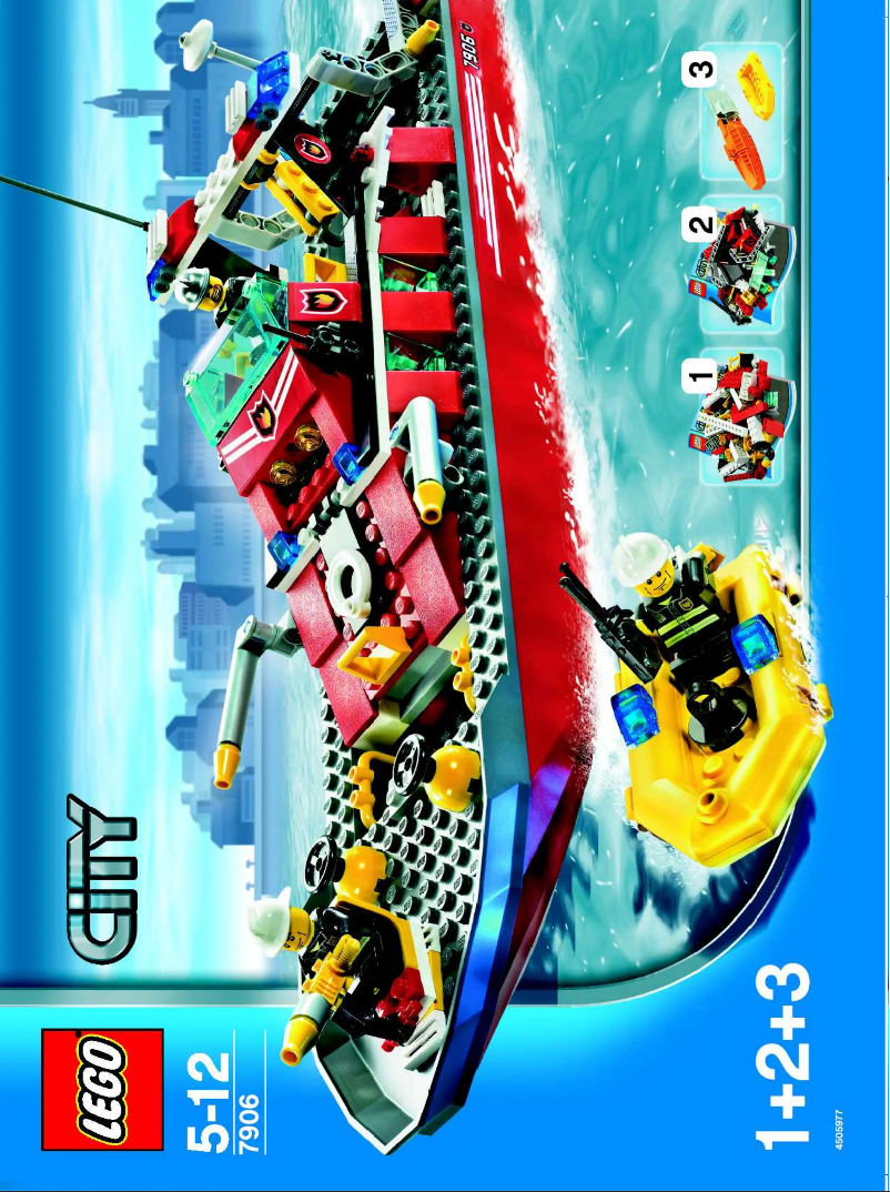 Página 1 del manual Manual de usuario Lego Fire Boat
