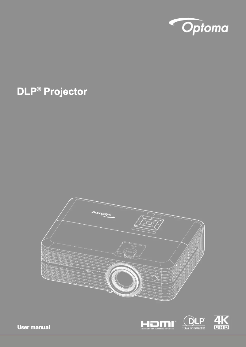 Image de la première page du manuel de l'appareil UHD40