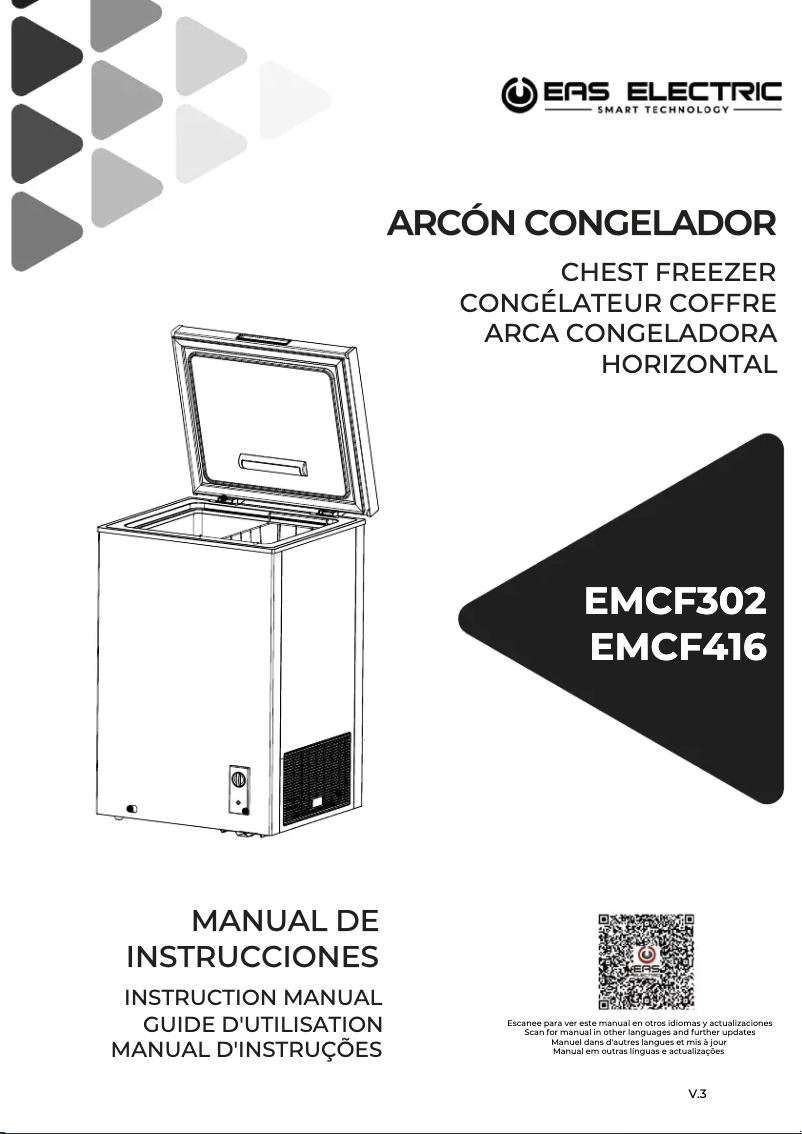 Image de la première page du manuel de l'appareil EMCF416