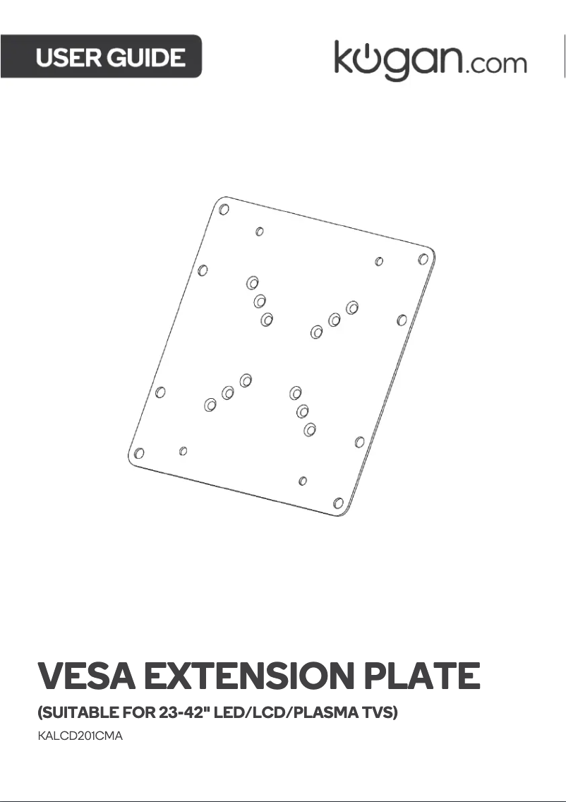 Image de la première page du manuel de l'appareil KALCD201CMA