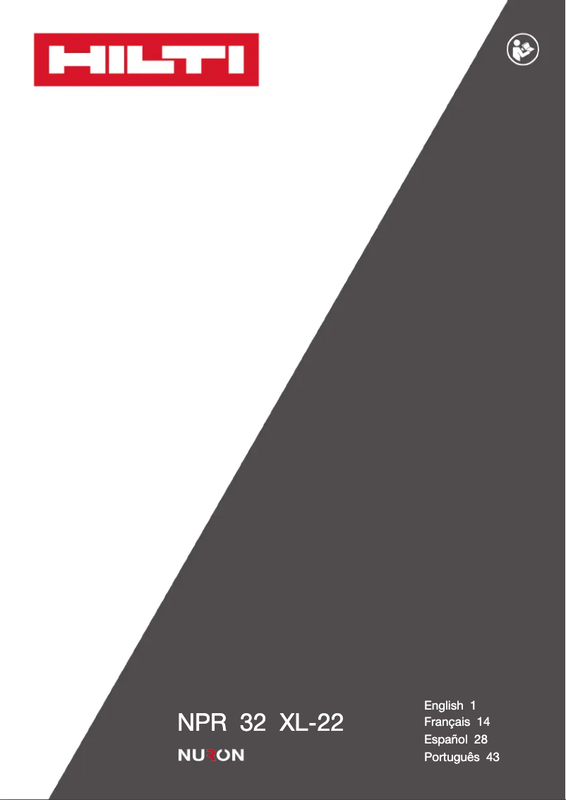 Image de la première page du manuel de l'appareil NPR 32 XL-22