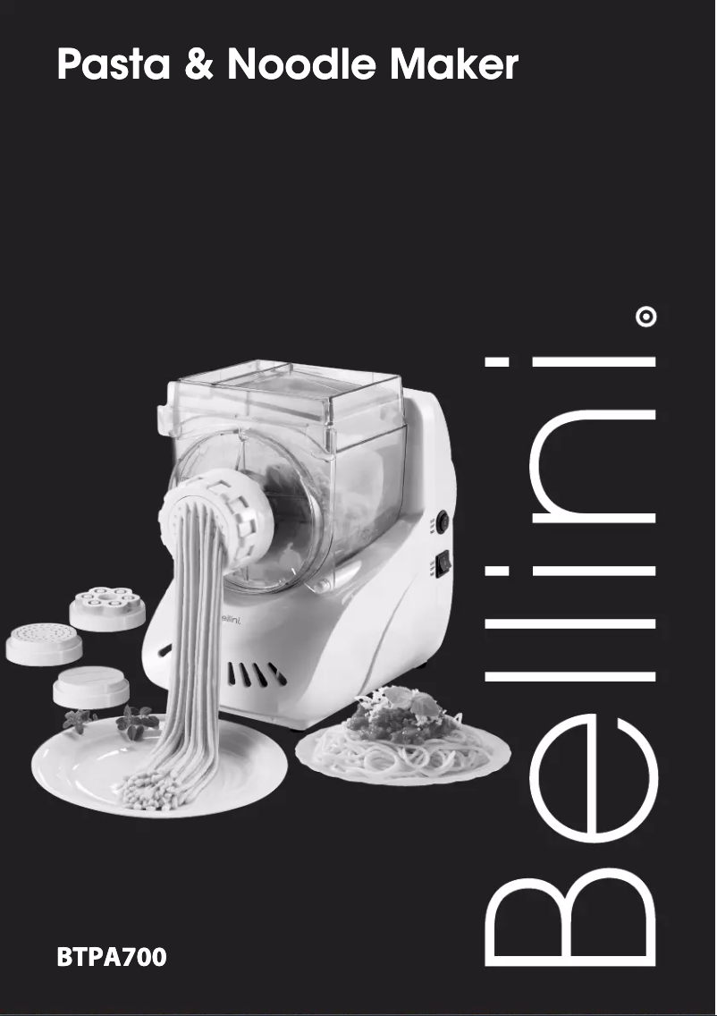 Page 1 de la notice Manuel utilisateur Bellini BTPA700