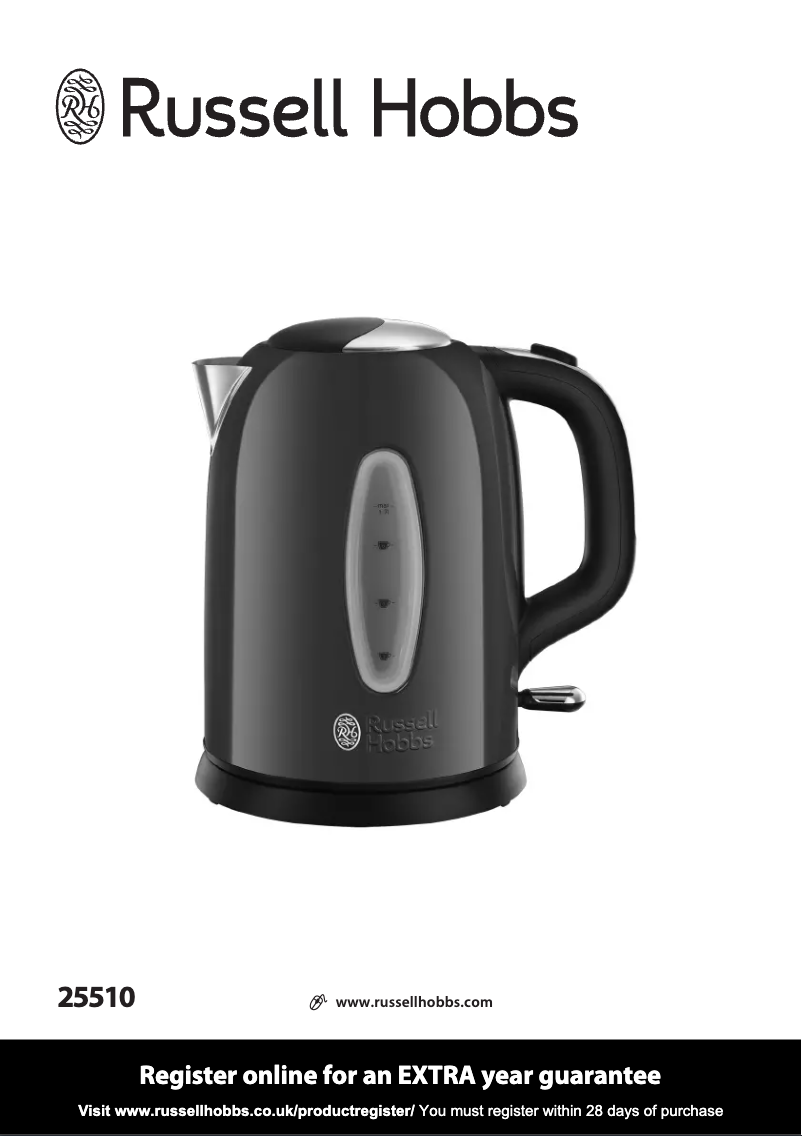 Página 1 del manual Manual de usuario Russell Hobbs Worcester 25510