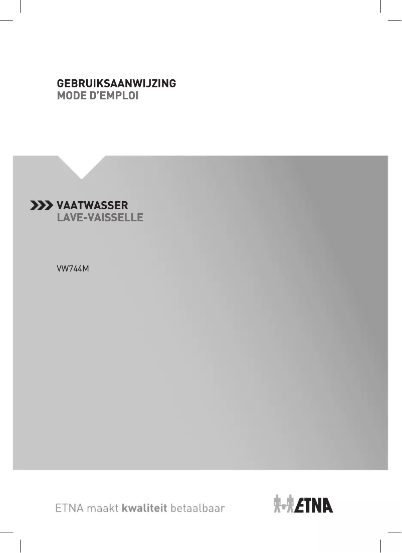 Image de la première page du manuel de l'appareil VW744M