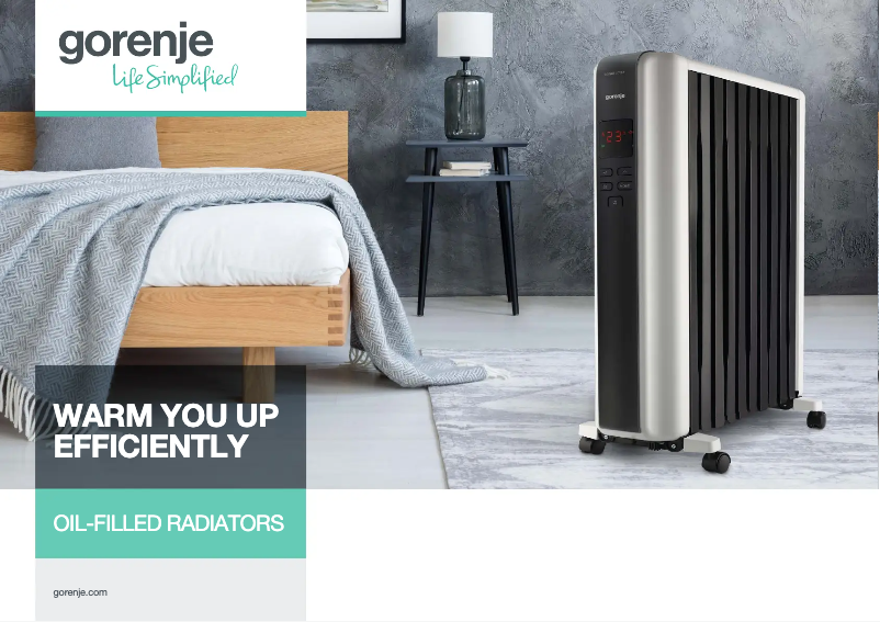 Page n°1 - Brochure Gorenje OR2500MFM