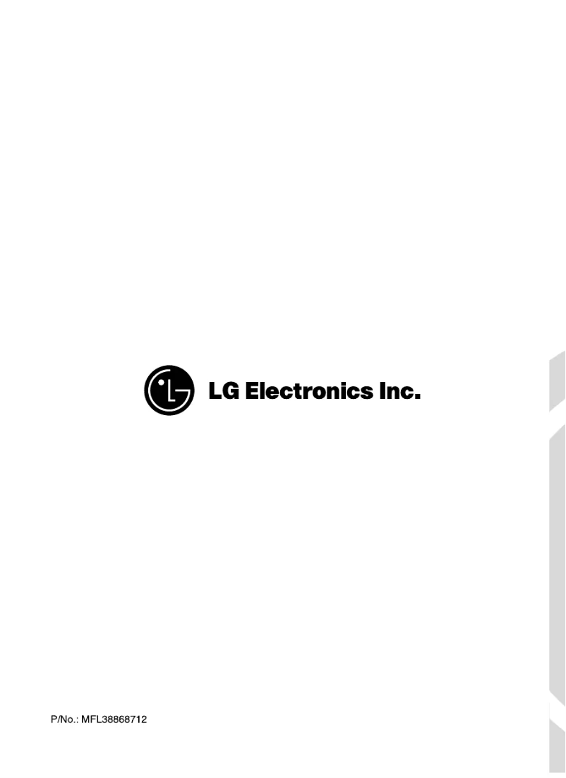 Page n°1 - Manuel utilisateur LG WD-12401TDK