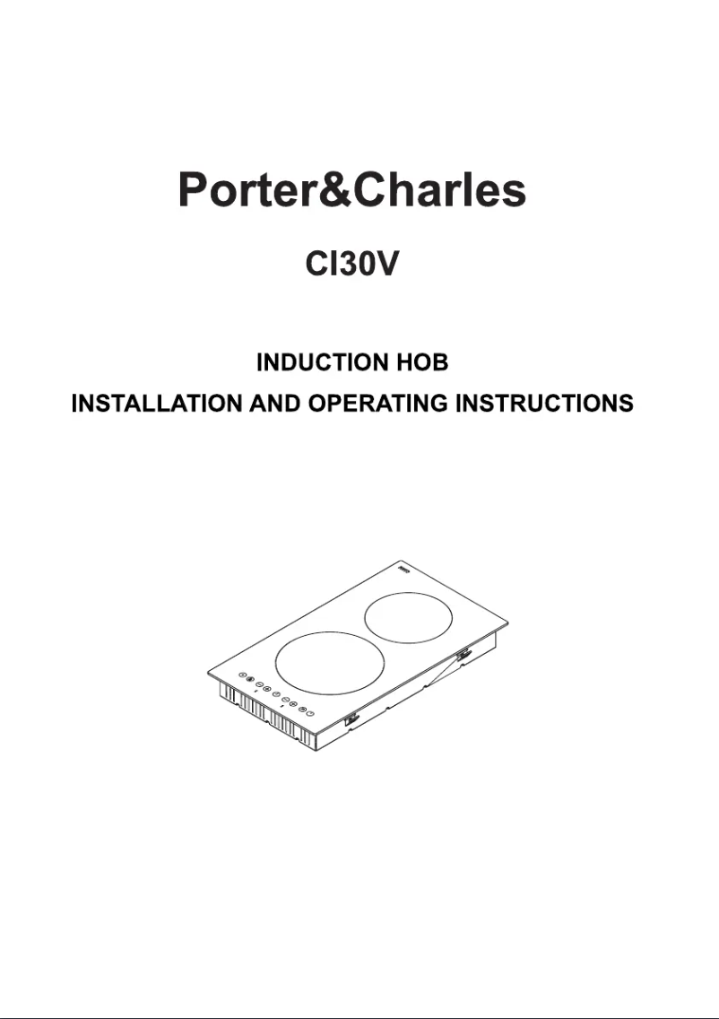 Page n°1 - Manuel utilisateur Porter & Charles CI30V