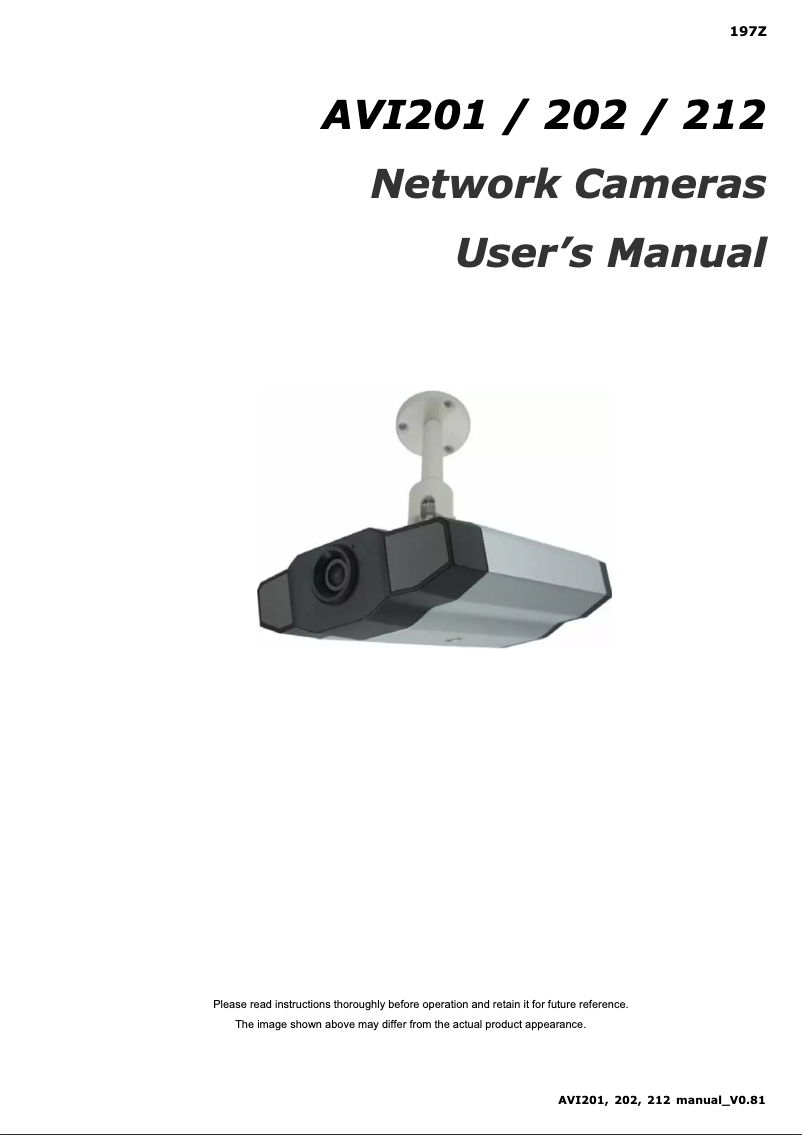 Page 1 de la notice Manuel utilisateur Lindy AVI201